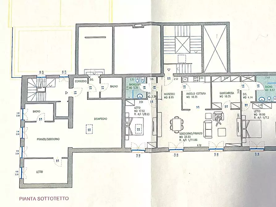 Immagine 4 di Appartamento in vendita  a Mantova