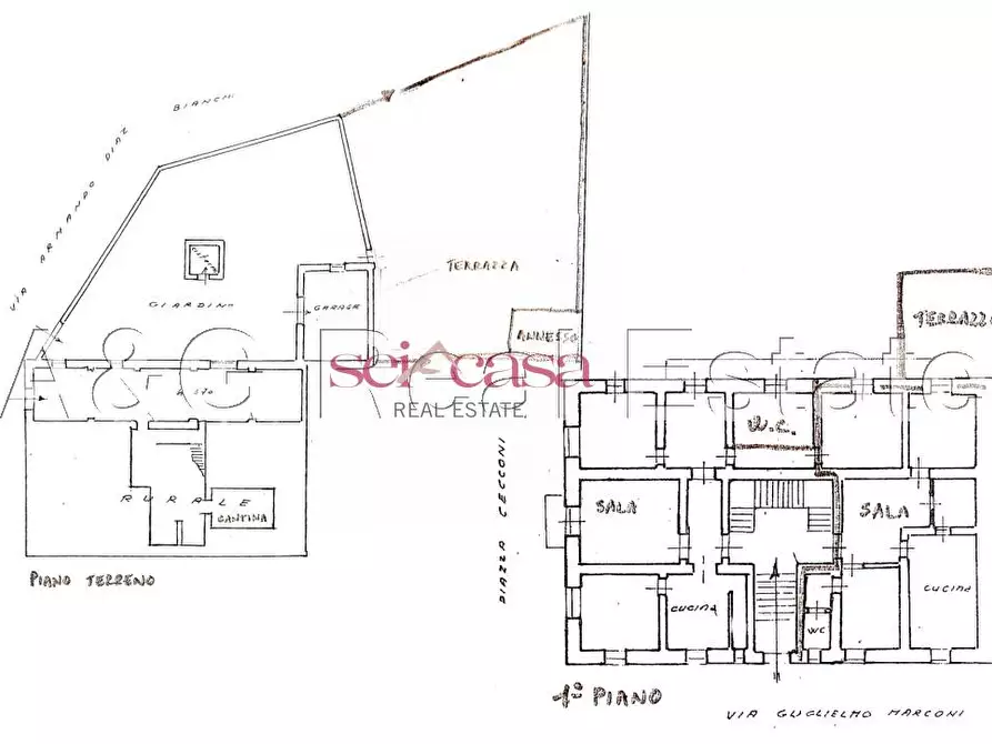 Immagine 7 di Palazzo in vendita  a Scansano