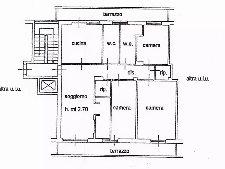 Immagine 17 di Appartamento in vendita  a Grosseto