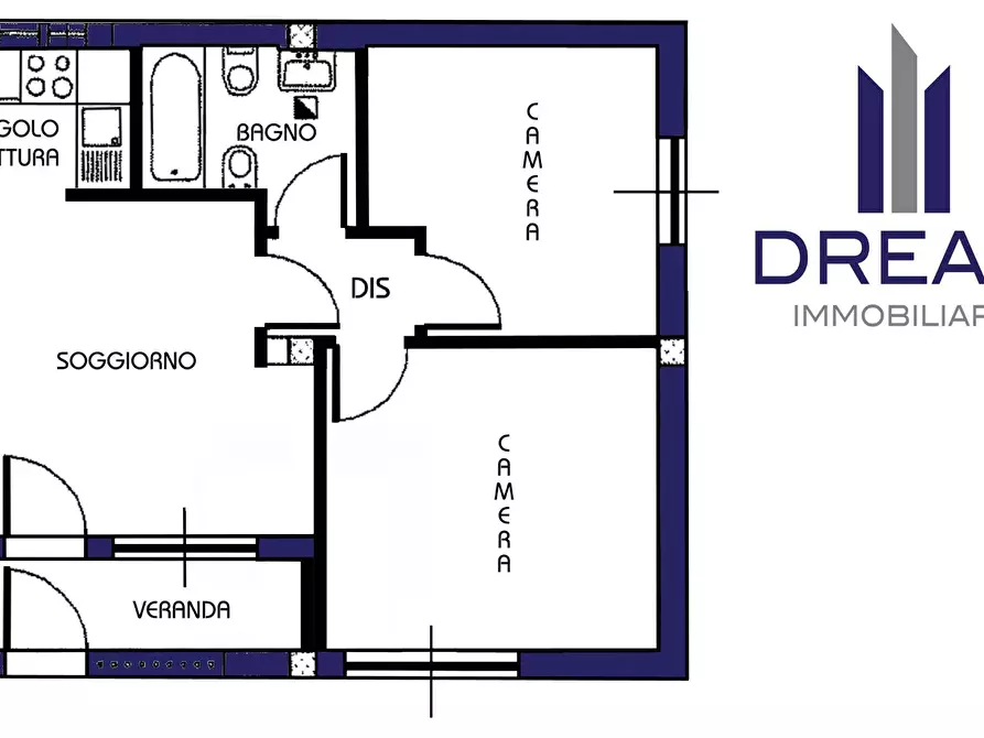 Immagine 8 di Appartamento in vendita  in Via Quintino Sella a Cagliari
