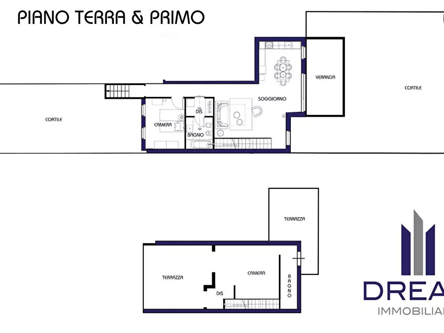 Immagine 22 di Villetta a schiera in vendita  in Vico IV Canetti a Calasetta