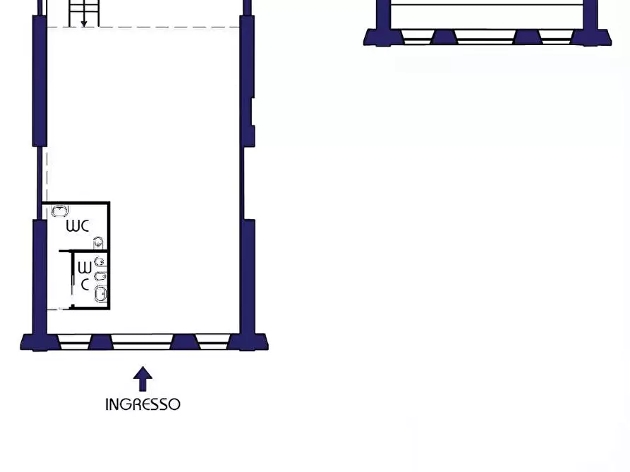 Immagine 26 di Locale commerciale in affitto  in Viale Trieste a Cagliari