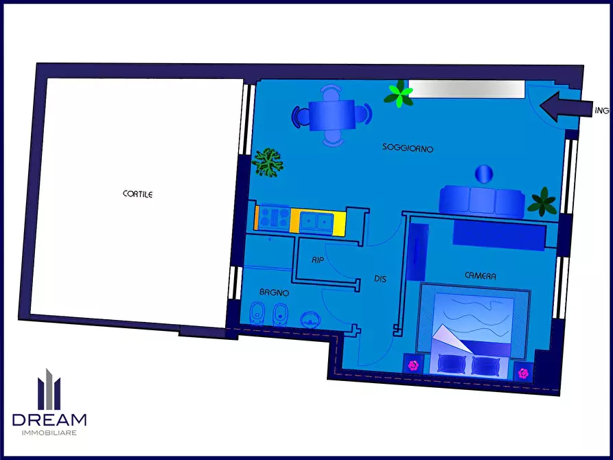 Immagine 12 di Casa semindipendente in vendita  in via Eligio Porcu a Quartu Sant'elena