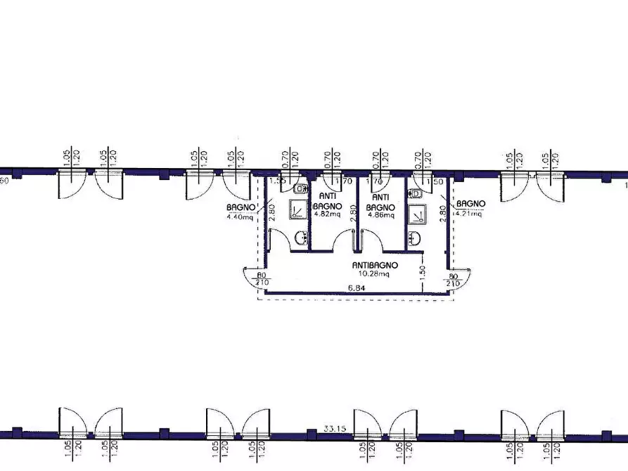 Immagine 14 di Ufficio in affitto  in via Torricelli a Selargius