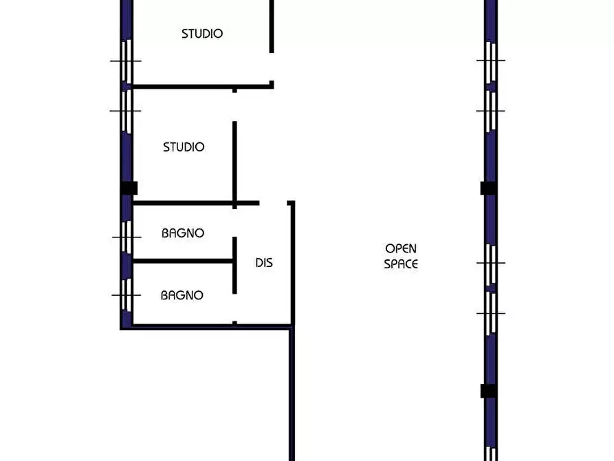 Immagine 21 di Ufficio in affitto  in via Torricelli a Selargius