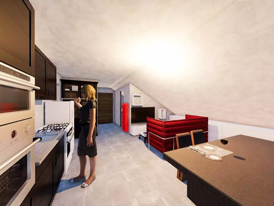 Immagine 3 di Appartamento in vendita  in Via Luigi Mercantini a Monsampolo Del Tronto