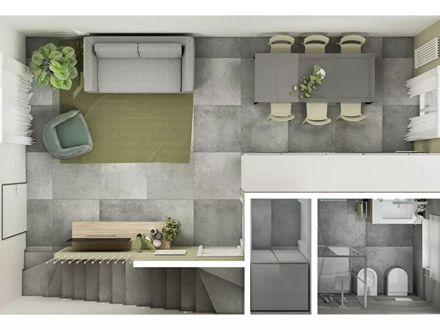 Immagine 8 di Villetta a schiera in vendita  in contrada canale a Bucchianico