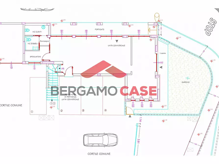 Immagine 15 di Negozio in affitto  in Cavalli a Villa Di Serio