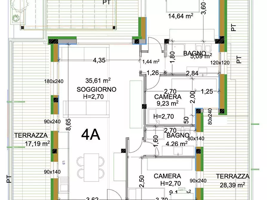 Immagine 1 di Appartamento in vendita  a Treviso