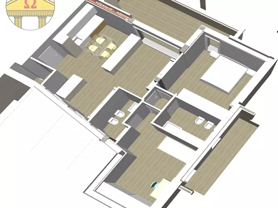 Immagine 3 di Appartamento in vendita  a Treviso