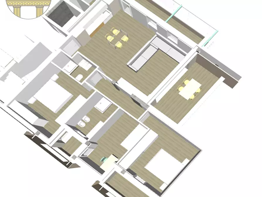 Immagine 3 di Appartamento in vendita  a Treviso