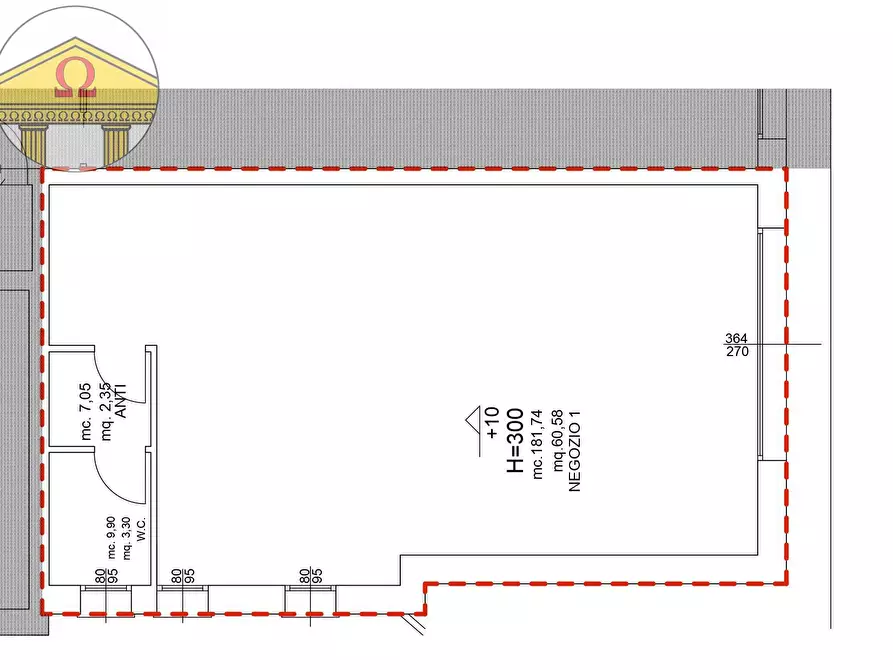 Immagine 1 di Negozio in vendita  a Ponzano Veneto