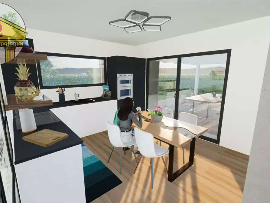 Immagine 5 di Casa bifamiliare in vendita  a Treviso