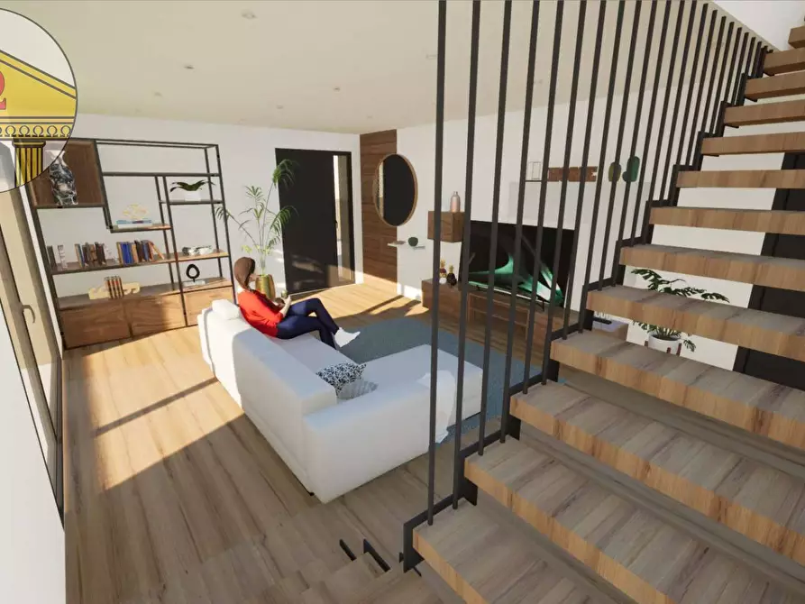 Immagine 6 di Casa bifamiliare in vendita  a Treviso