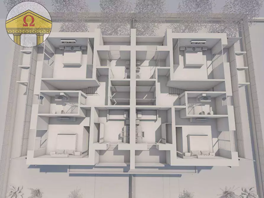 Immagine 9 di Casa bifamiliare in vendita  a Treviso