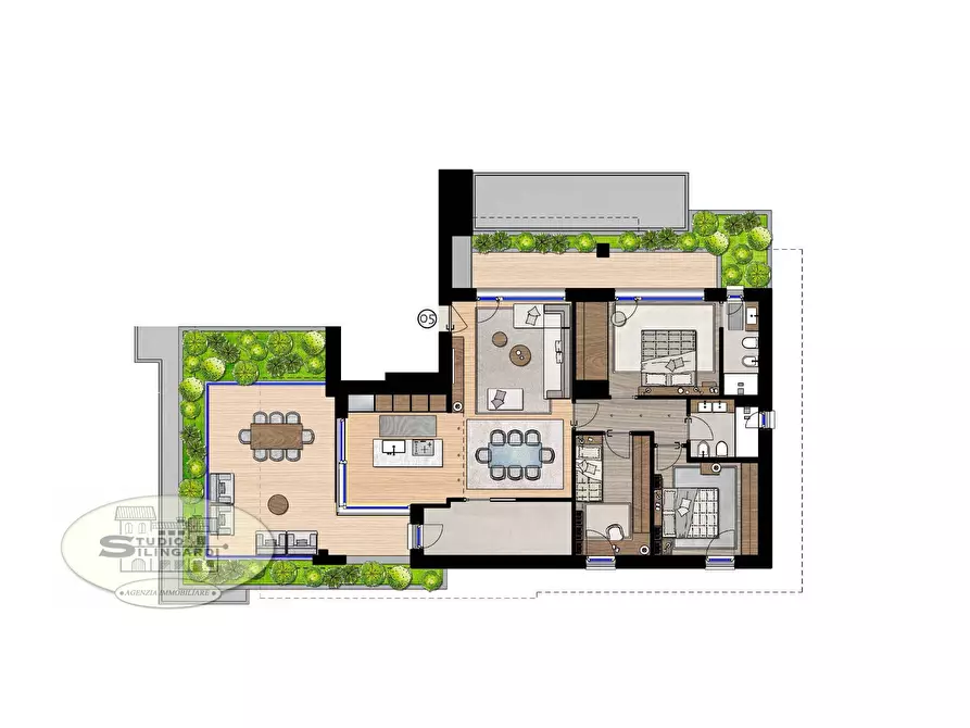 Immagine 14 di Appartamento in vendita  in VIA SAN FRANCESCO a Formigine