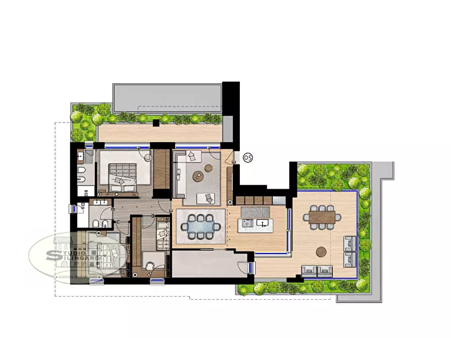 Immagine 9 di Appartamento in vendita  in VIA SAN FRANCESCO a Formigine