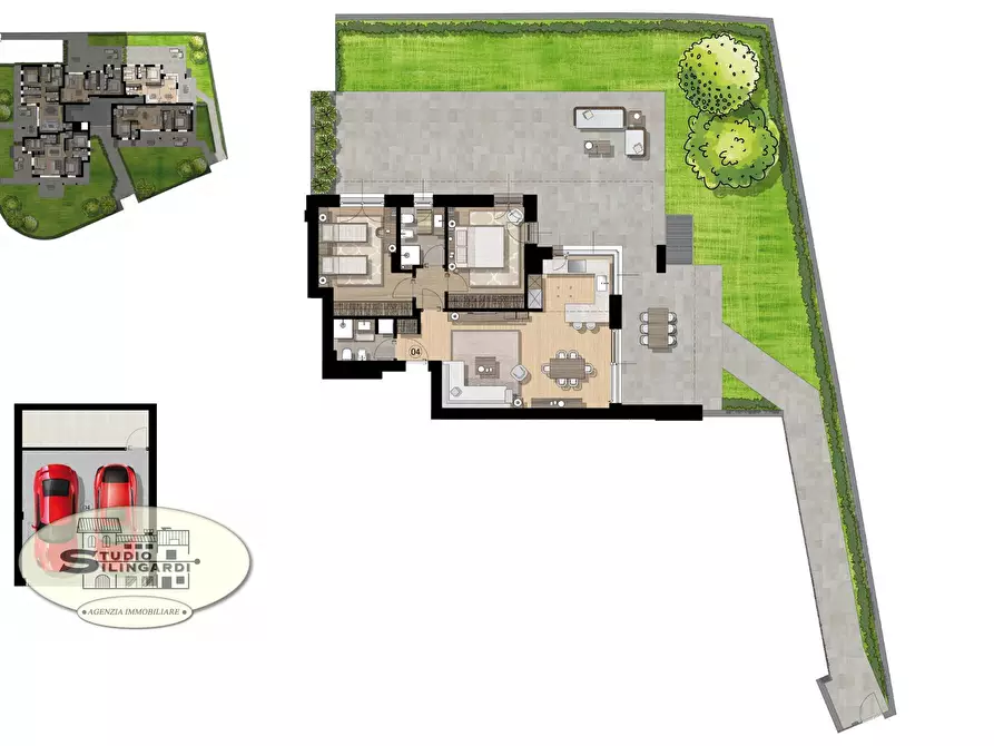 Immagine 4 di Appartamento in vendita  in centro a Formigine