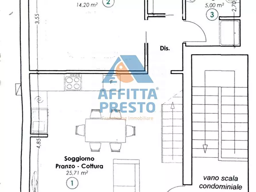 Immagine 1 di Appartamento in vendita  a San Miniato