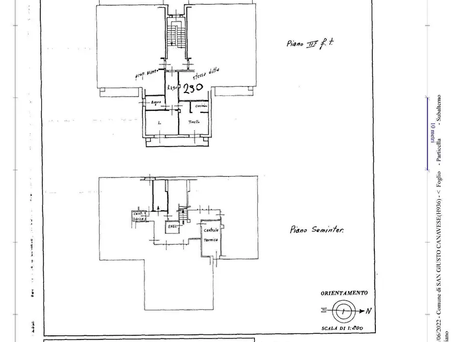 Immagine 12 di Appartamento in vendita  in via XXIV maggio a San Giusto Canavese