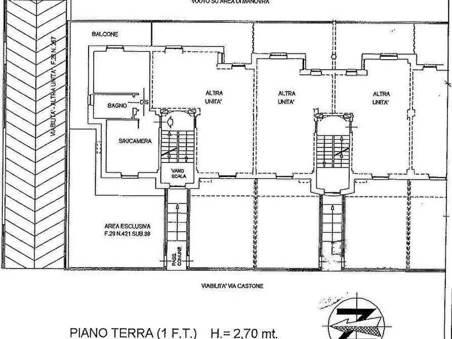 Immagine 27 di Appartamento in vendita  in via castone a Mazzè