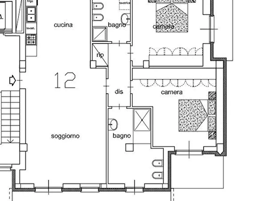 Immagine 18 di Appartamento in vendita  in VIALE VITTORIO VENETO a Carrù