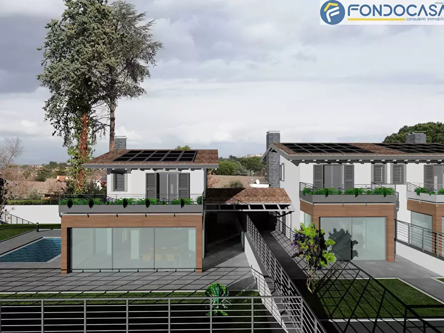 Immagine 4 di Villa in vendita  in via sentiero del bosco a Grottaferrata