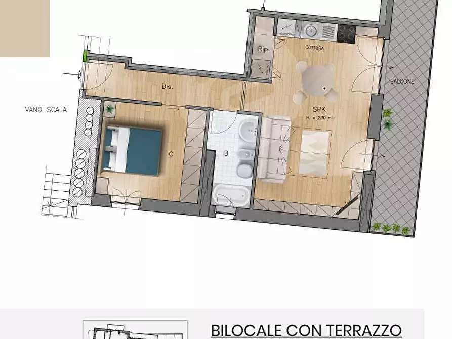 Immagine 16 di Appartamento in vendita  in via milite ignoto a Alassio