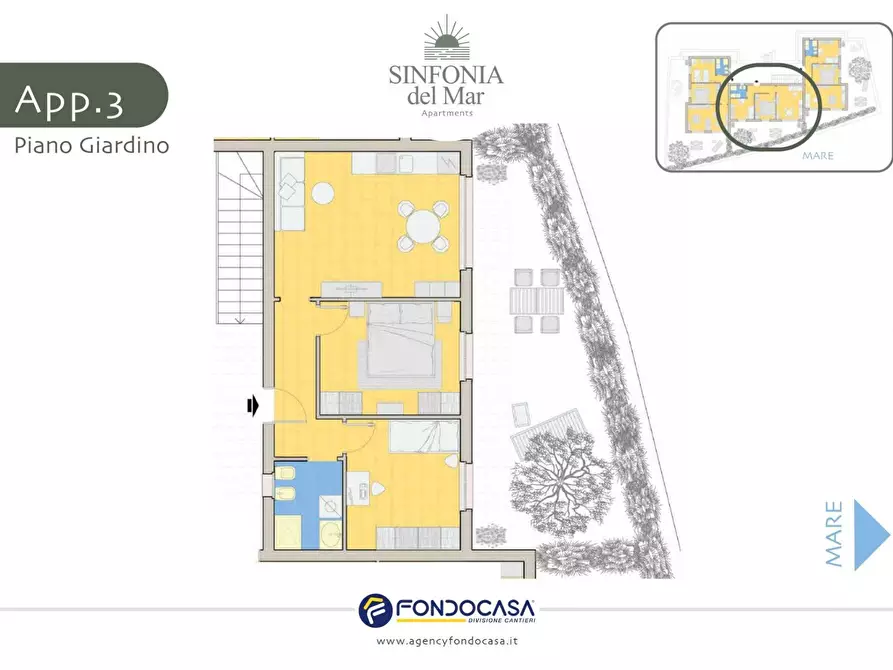 Immagine 1 di Appartamento in vendita  in Via Trento e Trieste a Borgio Verezzi