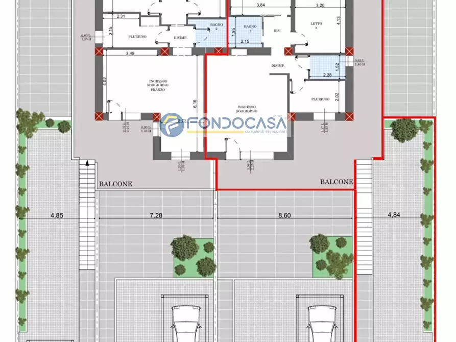 Immagine 20 di Appartamento in vendita  in Via Leuca Tempi Nuovi a Lecce