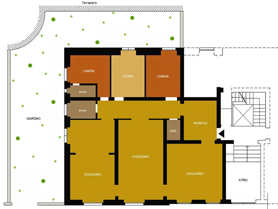 Immagine 2 di Appartamento in vendita  in Via Marcello Durazzo a Genova