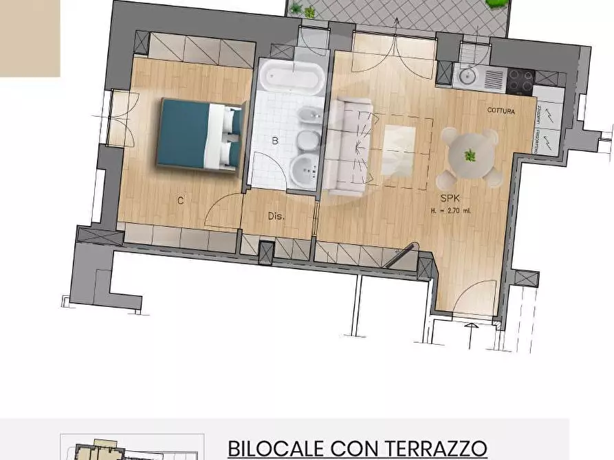 Immagine 25 di Appartamento in vendita  in via milite ignoto a Alassio