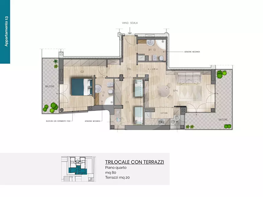 Immagine 24 di Appartamento in vendita  in via san giovanni bosco a Alassio