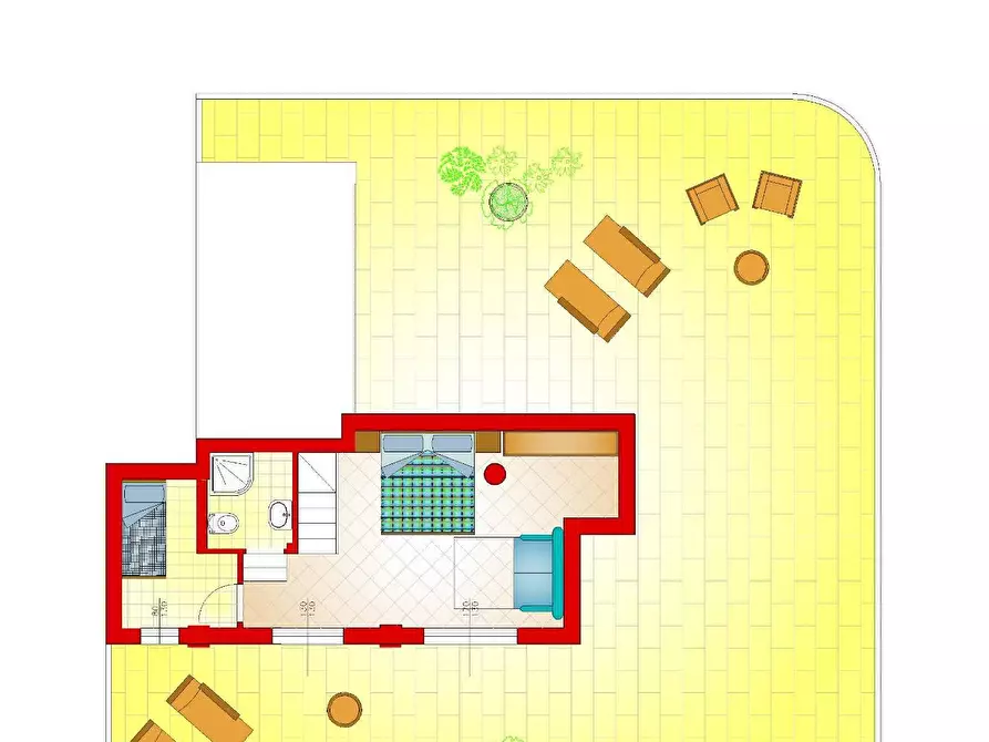 Immagine 18 di Attico in vendita  in Viale della Vittoria a Alba Adriatica