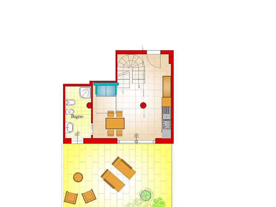 Immagine 19 di Attico in vendita  in Viale della Vittoria a Alba Adriatica