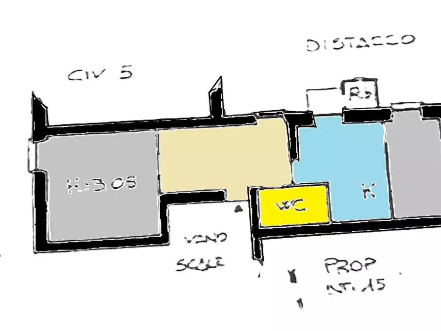 Immagine 16 di Appartamento in vendita  in Via Sofonisba Anguissola a Genova