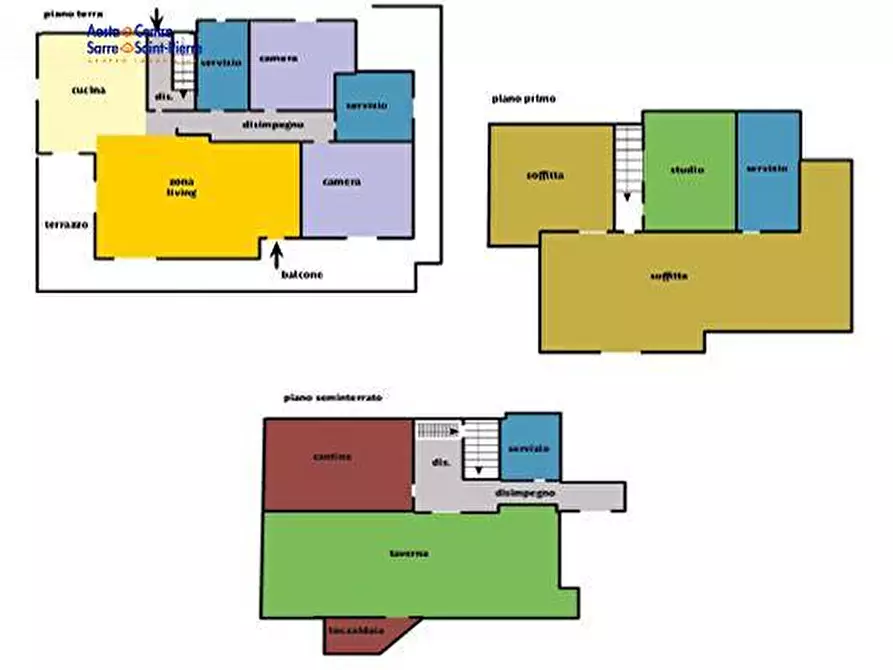 Immagine 20 di Villa in vendita  in Via Delle Betulle a Aosta