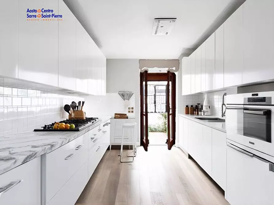 Immagine 2 di Attico in vendita  in Via Losanna a Aosta