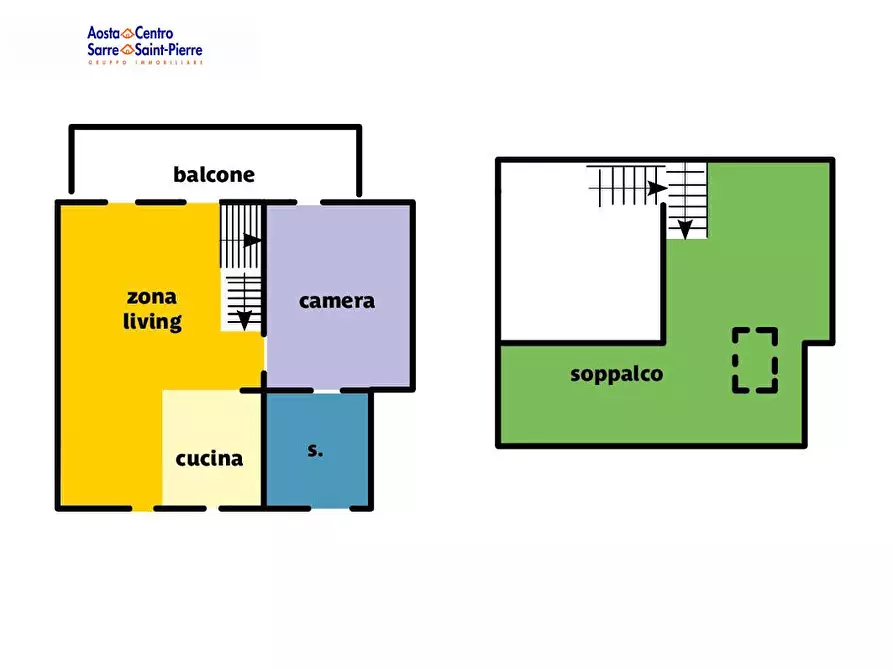 Immagine 19 di Appartamento in vendita  in Via Edouard Aubert a Aosta