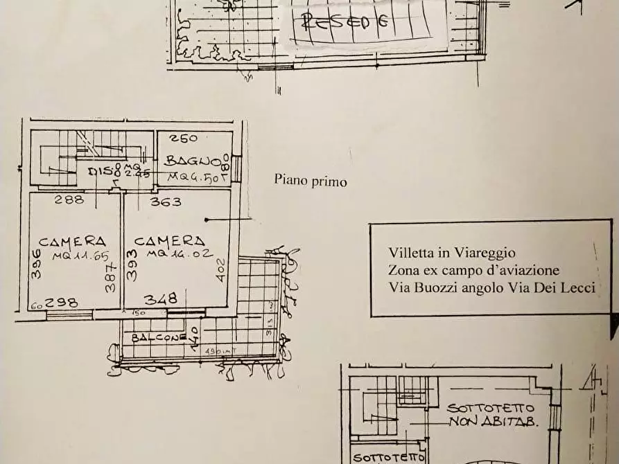 Immagine 4 di Villetta a schiera in vendita  in via rosselli a Viareggio