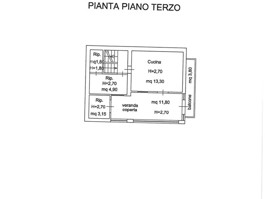 Immagine 7 di Casa indipendente in vendita  in Via Saffi a Scicli