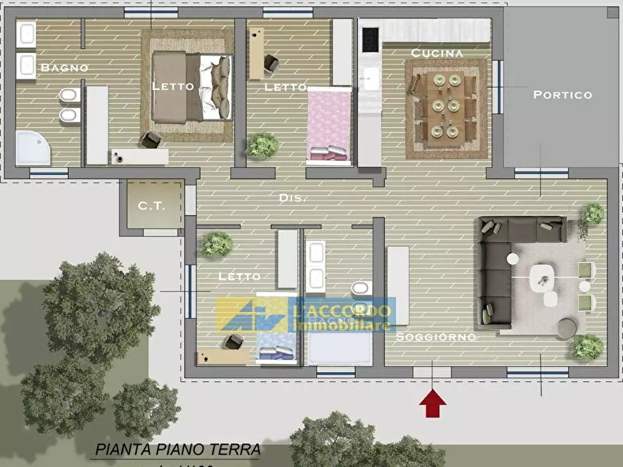 Immagine 18 di Villa in vendita  in TRE CROCI a Cepagatti