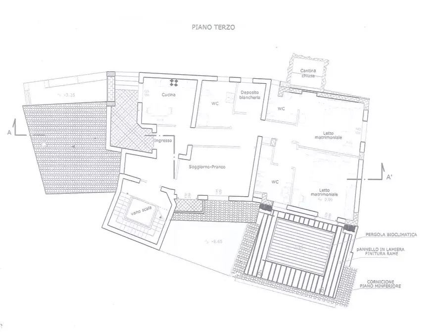 Immagine 39 di Villa in vendita  in via desabramo a Ariano Irpino