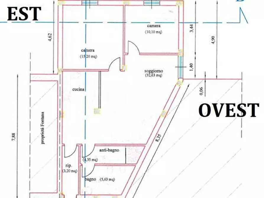 Immagine 14 di Appartamento in vendita  in Piazza del forte a Acquaviva Picena