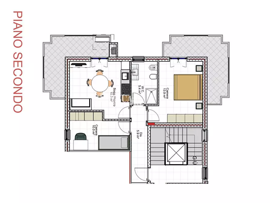 Immagine 5 di Appartamento in vendita  in Via Fratelli Cervi 18 a San Benedetto Del Tronto