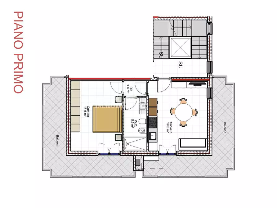 Immagine 5 di Appartamento in vendita  in Via Fratelli Cervi 18 a San Benedetto Del Tronto