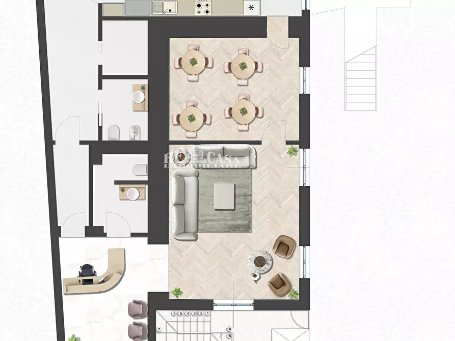 Immagine 64 di Casa indipendente in vendita  in via fonte ottone 5 a Colonnella