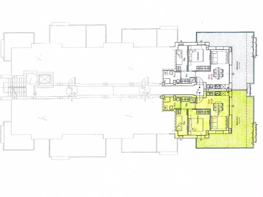 Immagine 7 di Appartamento in vendita  in Viale De Gasperi 62 a Grottammare