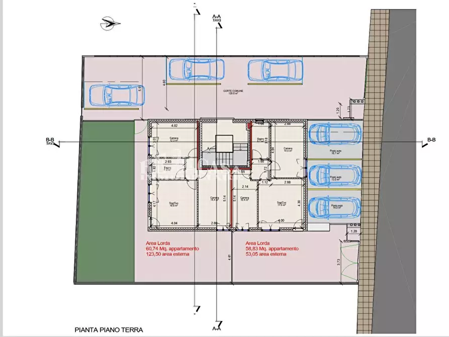 Immagine 2 di Appartamento in vendita  in Via Fratelli Cervi 18 a San Benedetto Del Tronto