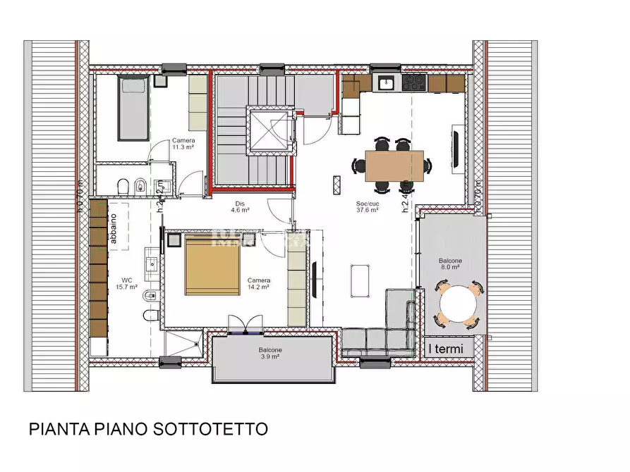 Immagine 2 di Appartamento in vendita  in Via Fratelli Cervi 18 a San Benedetto Del Tronto